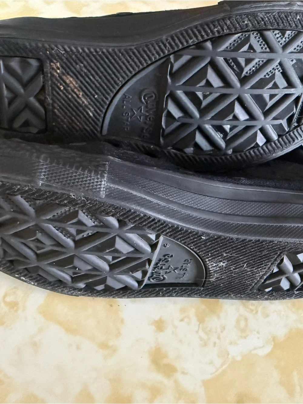 Converse Kids Black High-Top Sneakers with Logo Insole